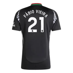 Camiseta Fútbol Arsenal FC 2024-25 Fabio Vieira #21 Segunda Equipación Hombre