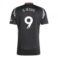Camiseta Fútbol Arsenal FC 2024-25 Gabriel Jesus #9 Segunda Equipación Hombre