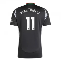 Camiseta Fútbol Arsenal FC 2024-25 Gabriel Martinelli #11 Segunda Equipación Hombre