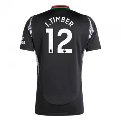 Camiseta Fútbol Arsenal FC 2024-25 J.Timber #12 Segunda Equipación Hombre
