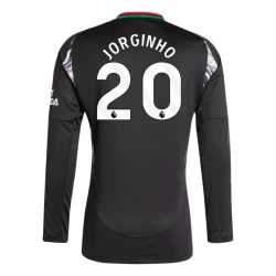 Camiseta Fútbol Arsenal FC 2024-25 Jorginho #20 Segunda Equipación Hombre Manga Larga