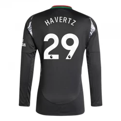 Camiseta Fútbol Arsenal FC 2024-25 Kai Havertz #29 Segunda Equipación Hombre Manga Larga