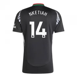 Camiseta Fútbol Arsenal FC 2024-25 Nketiah #14 Segunda Equipación Hombre