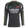 Camiseta Fútbol Arsenal FC 2024-25 Declan Rice #41 Segunda Equipación Hombre Manga Larga