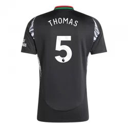 Camiseta Fútbol Arsenal FC 2024-25 Thomas #5 Segunda Equipación Hombre