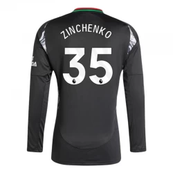 Camiseta Fútbol Arsenal FC 2024-25 Zinchenko #35 Segunda Equipación Hombre Manga Larga