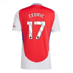 Camiseta Fútbol Arsenal FC Cedric #17 2024-25 Primera Equipación Hombre