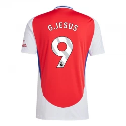 Camiseta Fútbol Arsenal FC G. Jesus #9 2024-25 Primera Equipación Hombre