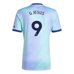 Camiseta Fútbol Arsenal FC Gabriel Jesus #9 2024-25 Tercera Equipación Hombre