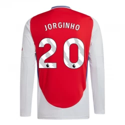 Camiseta Fútbol Arsenal FC Jorginho #20 2024-25 Primera Equipación Hombre Manga Larga