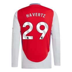 Camiseta Fútbol Arsenal FC Kai Havertz #29 2024-25 Primera Equipación Hombre Manga Larga