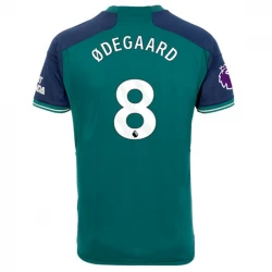 Camiseta Fútbol Arsenal FC Martin Ødegaard #8 2023-24 Tercera Equipación Hombre