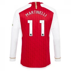 Camiseta Fútbol Arsenal FC Martinelli #11 2023-24 Primera Equipación Hombre Manga Larga