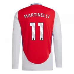 Camiseta Fútbol Arsenal FC Martinelli #11 2024-25 Primera Equipación Hombre Manga Larga