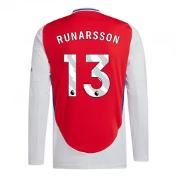 Camiseta Fútbol Arsenal FC Runarsson #13 2024-25 Primera Equipación Hombre Manga Larga
