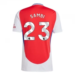 Camiseta Fútbol Arsenal FC Sambi #23 2024-25 Primera Equipación Hombre