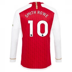 Camiseta Fútbol Arsenal FC Smith Rowe #10 2023-24 Primera Equipación Hombre Manga Larga