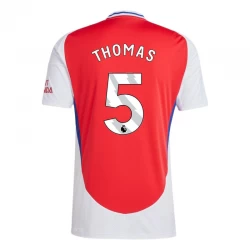 Camiseta Fútbol Arsenal FC Thomas #5 2024-25 Primera Equipación Hombre
