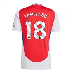 Camiseta Fútbol Arsenal FC Tomiyasu #18 2024-25 Primera Equipación Hombre