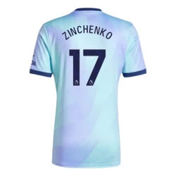 Camiseta Fútbol Arsenal FC Zinchenko #17 2024-25 Tercera Equipación Hombre