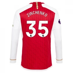 Camiseta Fútbol Arsenal FC Zinchenko #35 2023-24 Primera Equipación Hombre Manga Larga