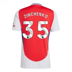 Camiseta Fútbol Arsenal FC Zinchenko #35 2024-25 Primera Equipación Hombre