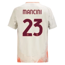 Camiseta Fútbol AS Roma 2024-25 Mancini #23 Segunda Equipación Hombre