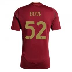 Camiseta Fútbol AS Roma Bove #52 2024-25 Primera Equipación Hombre