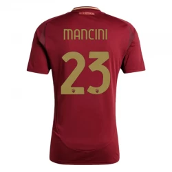 Camiseta Fútbol AS Roma Mancini #23 2024-25 Primera Equipación Hombre