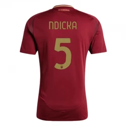 Camiseta Fútbol AS Roma Ndicka #5 2024-25 Primera Equipación Hombre