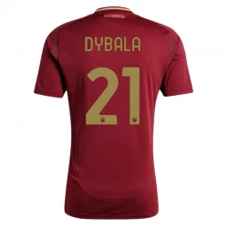 Camiseta Fútbol AS Roma Paulo Dybala #21 2024-25 Primera Equipación Hombre
