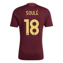 Camiseta Fútbol AS Roma Soule #18 2024-25 Primera Equipación Hombre