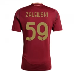 Camiseta Fútbol AS Roma Zalewski #59 2024-25 Primera Equipación Hombre