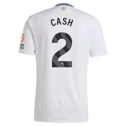 Camiseta Fútbol Aston Villa 2024-25 Cash #2 Segunda Equipación Hombre