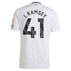 Camiseta Fútbol Aston Villa 2024-25 J.Ramsey #41 Segunda Equipación Hombre