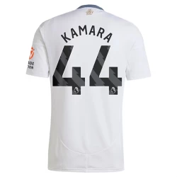 Camiseta Fútbol Aston Villa 2024-25 Kamara #44 Segunda Equipación Hombre