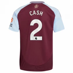 Camiseta Fútbol Aston Villa Cash #2 2024-25 Primera Equipación Hombre