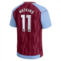 Camiseta Fútbol Aston Villa Watkins #11 2023-24 Primera Equipación Hombre
