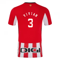 Camiseta Fútbol Athletic Club Bilbao Vivian #3 2024-25 Primera Equipación Hombre