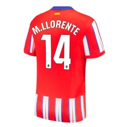 Camiseta Fútbol Atlético Madrid M.Llorente #14 2024-25 Primera Equipación Hombre