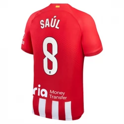 Camiseta Fútbol Atlético Madrid Saúl Ñíguez #8 2023-24 Primera Equipación Hombre