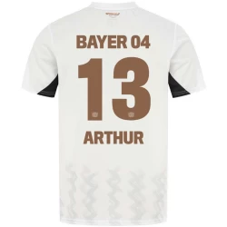 Camiseta Fútbol Bayer 04 Leverkusen 2024-25 Arthur #13 Segunda Equipación Hombre