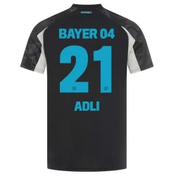 Camiseta Fútbol Bayer 04 Leverkusen Adli #21 2024-25 Tercera Equipación Hombre