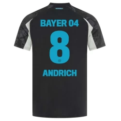 Camiseta Fútbol Bayer 04 Leverkusen Andrich #8 2024-25 Tercera Equipación Hombre