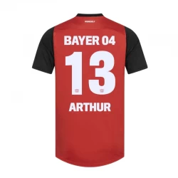Camiseta Fútbol Bayer 04 Leverkusen Arthur #13 2024-25 Primera Equipación Hombre