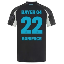 Camiseta Fútbol Bayer 04 Leverkusen Boniface #22 2024-25 Tercera Equipación Hombre