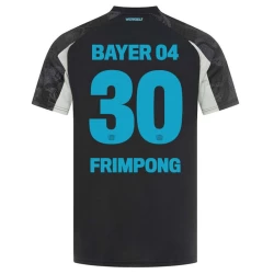 Camiseta Fútbol Bayer 04 Leverkusen Frimpong #30 2024-25 Tercera Equipación Hombre