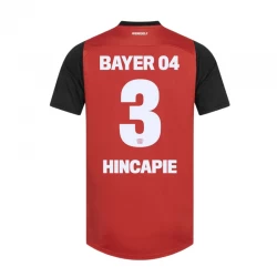 Camiseta Fútbol Bayer 04 Leverkusen Hincapie #3 2024-25 Primera Equipación Hombre