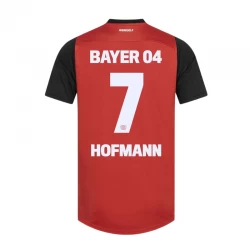 Camiseta Fútbol Bayer 04 Leverkusen Hofmann #7 2024-25 Primera Equipación Hombre