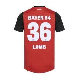 Camiseta Fútbol Bayer 04 Leverkusen Lomb #36 2024-25 Primera Equipación Hombre